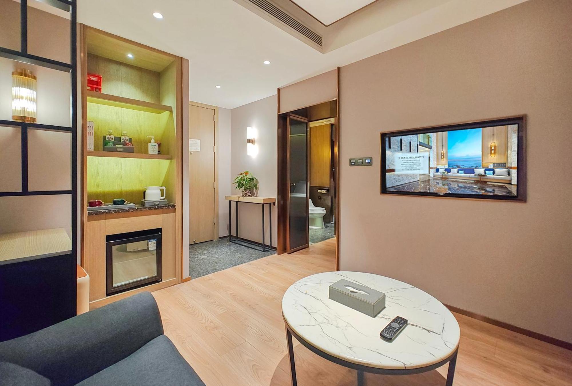 Jingli Hotel Beijing Heshenghui Dajiaoting Subway Station Branch Exterior photo